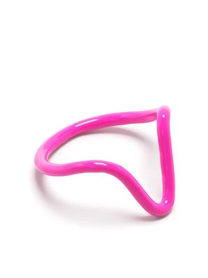 Eshvi Meta sculpted ring - Pink