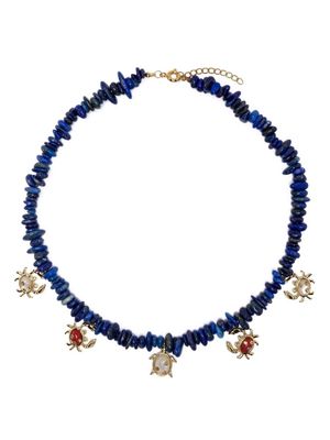 Eshvi sea animal necklace - Blue