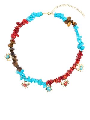 Eshvi sea animal necklace - Multicolour