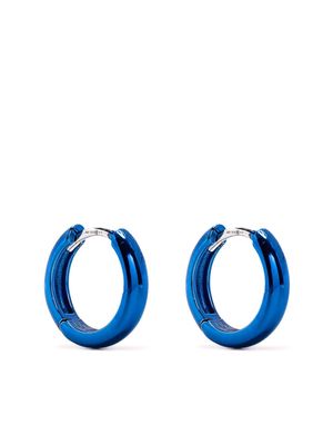Eshvi small hoop earrings - Blue