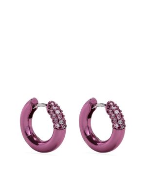 Eshvi small hoop earrings - Pink