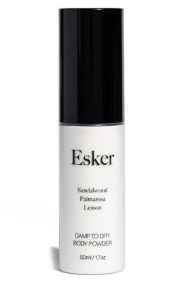 ESKER Damp to Dry Body Powder 