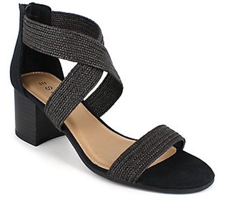 Esprit Criss Cross Woven Sandals - Tianna