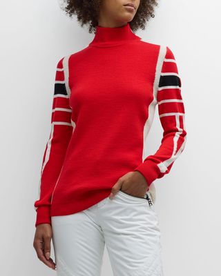 Esra Striped Wool Sweater