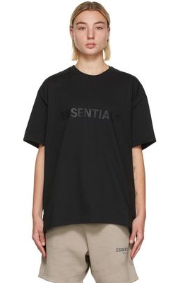 Essentials Black Logo T-Shirt