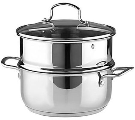 Essentials by Bergner - 2.6 Quart Stainless Ste el Soup Pot