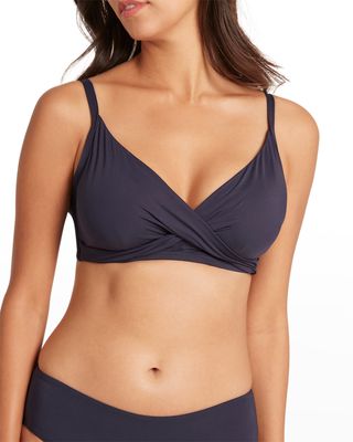 Essentials Cross Front Multifit Bra Top