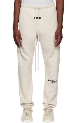 Essentials Off-White Straight Lounge Pants