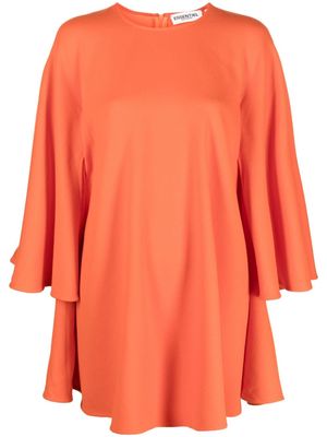 Essentiel Antwerp A-line round-neck minidress - Orange