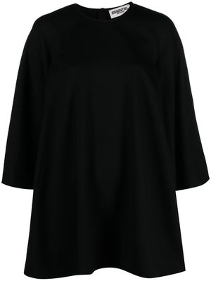 Essentiel Antwerp A-lini cape-design mini dress - Black