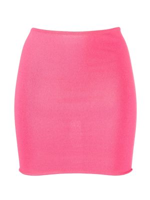 Essentiel Antwerp Delgado knitted skirt - Pink