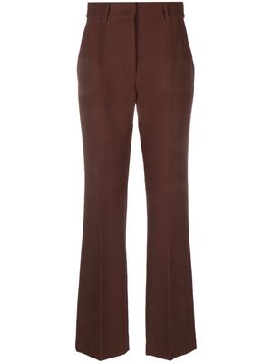 Essentiel Antwerp Ecarp high-waist tailored trousers - Brown