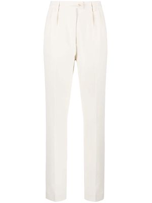 Essentiel Antwerp high-waisted straight-leg trousers - White