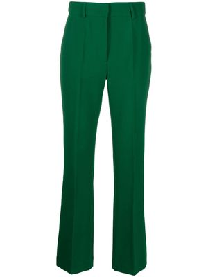 Essentiel Antwerp pressed-crease tailored trousers - Green