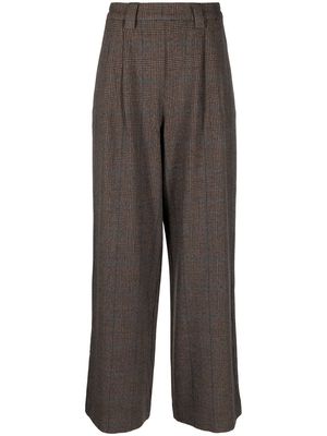 Essentiel Antwerp straight leg trousers - Brown