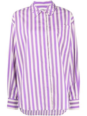 Essentiel Antwerp striped cotton shirt - Neutrals