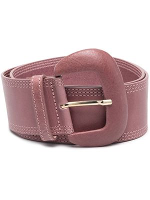 Essentiel Antwerp wde buckle-fastening belt - Pink