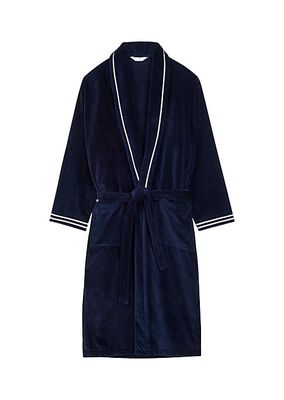 Estaq Striped Cotton Bath Robe