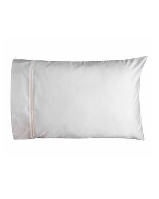 Estate Pair of Standard Pillowcases, White/Ivory