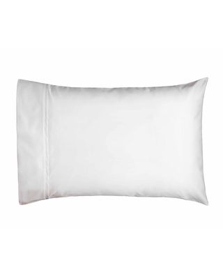 Estate Pair of Standard Pillowcases, White/White