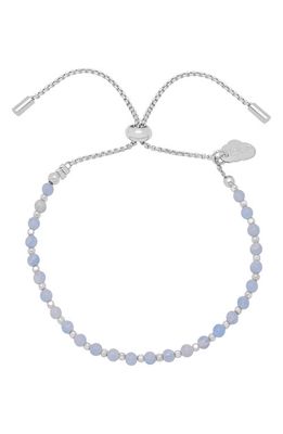 Estella Bartlett Amelia Beaded Slider Bracelet in Blue