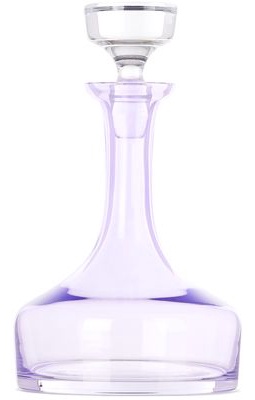 Estelle Colored Glass Purple Vogue Decanter