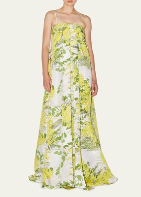 Estelle Floral Print Maxi Dress