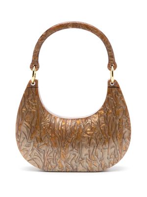 ESTILÉ engraved shoulder bag - Brown