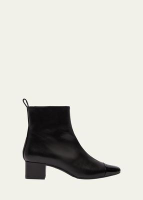 Estime Mixed Leather Ankle Boots