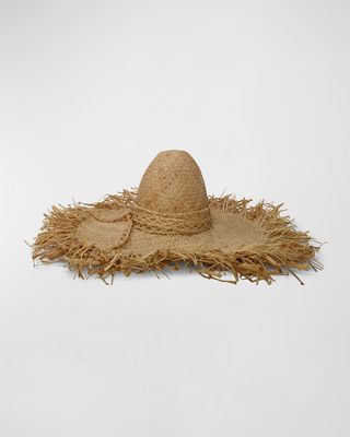 Ete Woven Straw Large Brim Hat