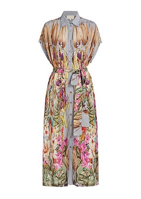 Eterna Valerie Floral Caftan Dress