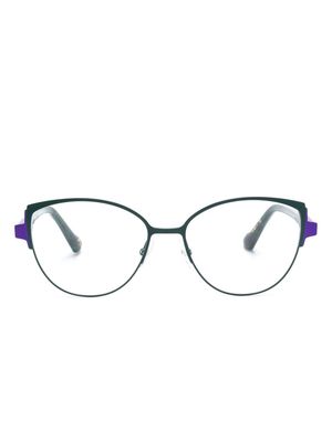 Etnia Barcelona Amalia cat-eye frame glasses - Green