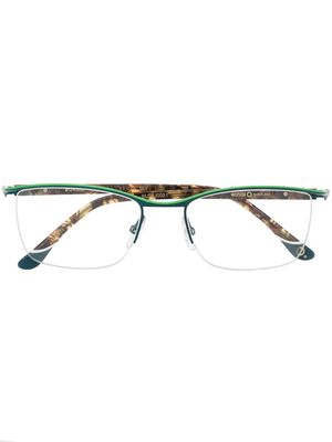 Etnia Barcelona Bonnie rectangle-frame glasses - Green