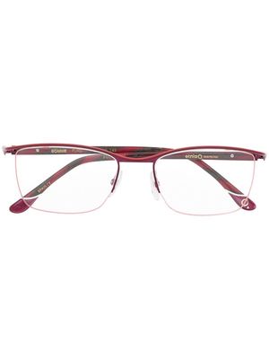 Etnia Barcelona Bonnie rectangle-frame glasses - Red