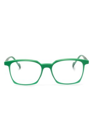 Etnia Barcelona Borja square-frame glasses - Green