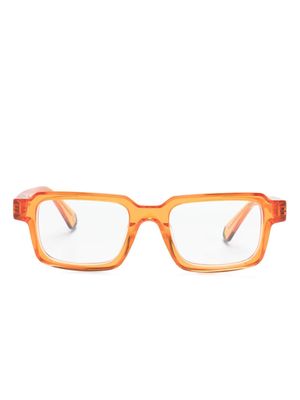 Etnia Barcelona Brutal rectangle-frame glasses - Orange