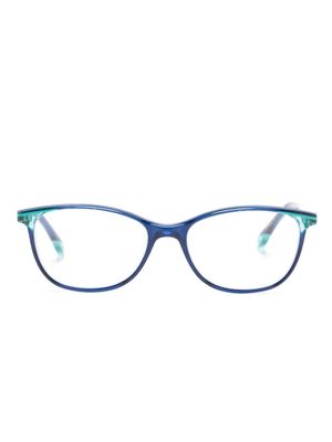 Etnia Barcelona Dauphine oval-frame glasses - Blue