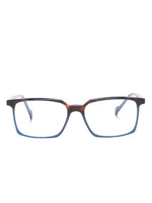 Etnia Barcelona Diego square-frame glasses - Brown