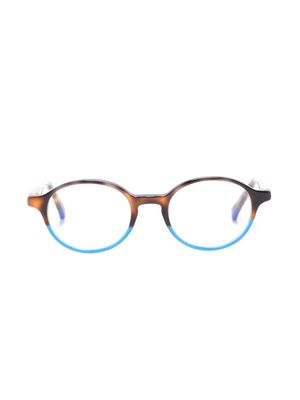Etnia Barcelona Dixie round-frame glasses - Brown