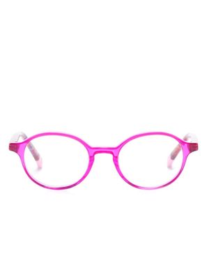 Etnia Barcelona Dixie round-frame glasses - Pink
