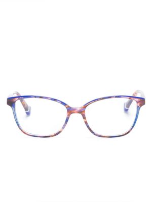 Etnia Barcelona Etosha square-frame glasses - Blue