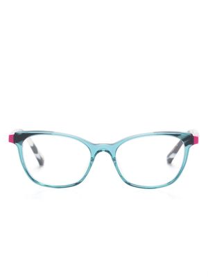 Etnia Barcelona Grimaldi square-frame glasses - Blue