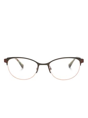 Etnia Barcelona Margrethe round-frame glasses - Green