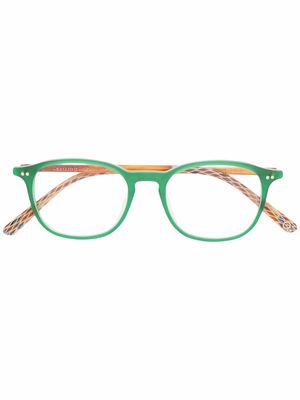 Etnia Barcelona matt-finish round-frame glasses - Green
