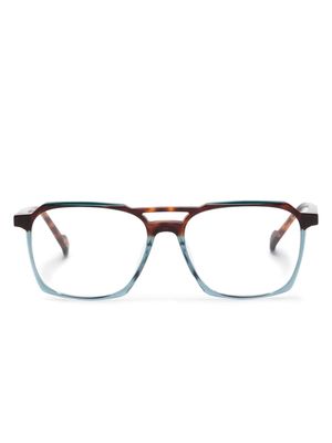 Etnia Barcelona Pablo square-frame glasses - Brown