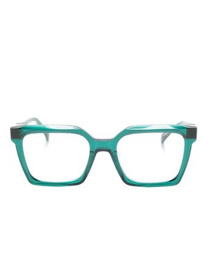 Etnia Barcelona Tarantula square-frame glasses - Green