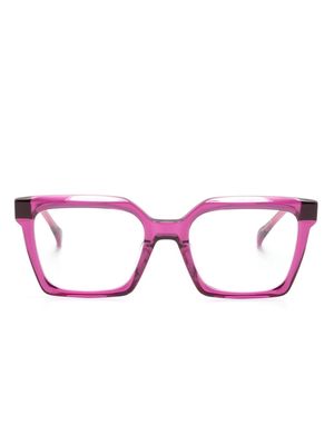 Etnia Barcelona Tarantula square-frame glasses - Pink
