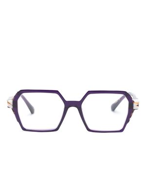 Etnia Barcelona Tolosa geometric-frame glasses - Purple