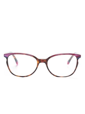 Etnia Barcelona Vera Cruz 22 cat-eye frame glasses - Brown