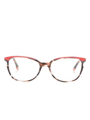 Etnia Barcelona Veracruz tortoiseshell-effect glasses - Brown